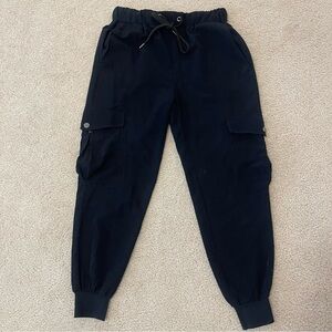 Zara Midnight Black Joggers